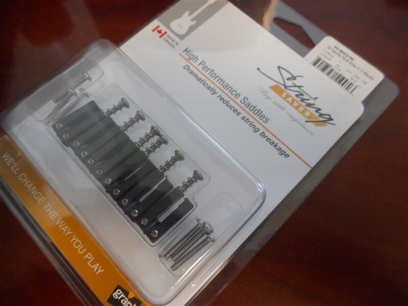 NEW - Graph Tech PS-8002-00 String Saver Saddles For Strat Elite