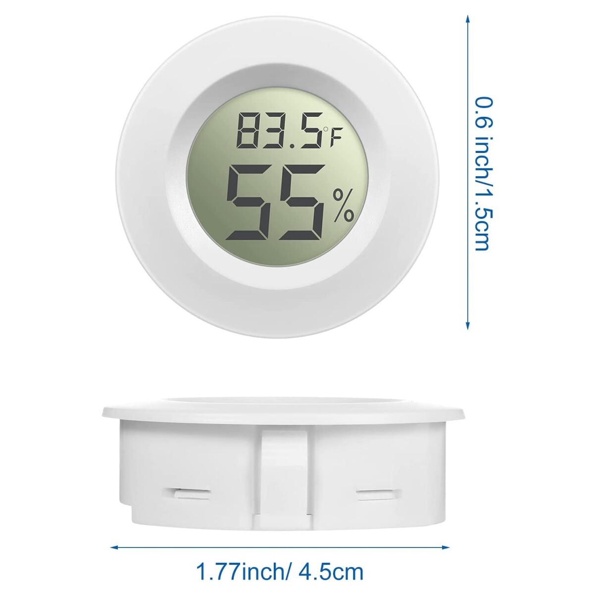 5/10/15/20 Pcs Mini Hygrometer Thermometer Digital Humidity Temperature Gauge