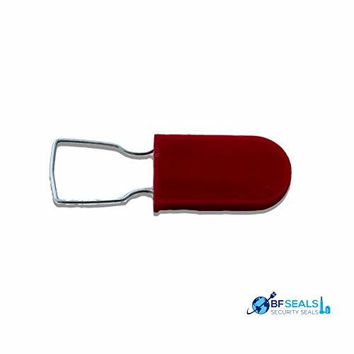 Plastic Security Seals PADLOCK C, WITHOUT NUMBER, 100 pcs, RED color
