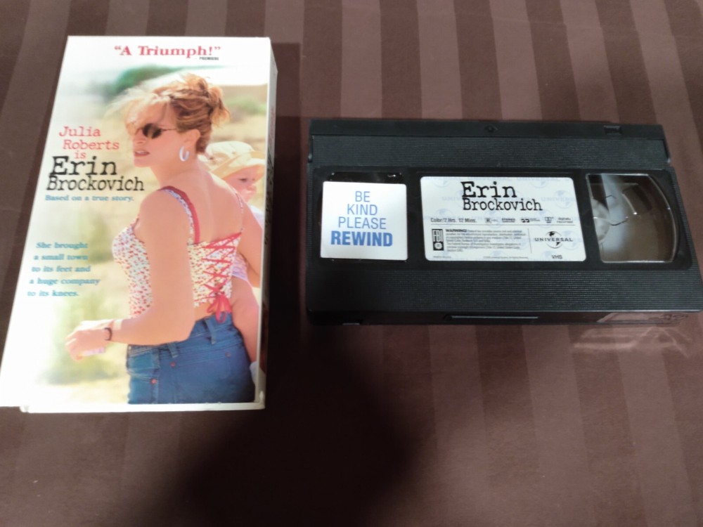 Erin Brockovich (VHS) Julia Roberts
