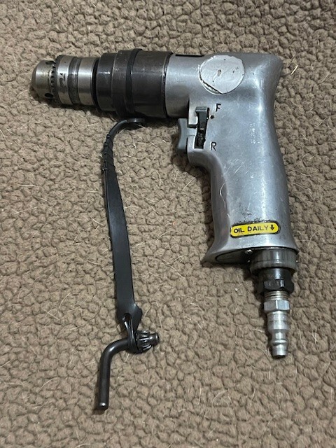 DRILL TOOLS ASTRO 525, FORWARD/REVERSE 3/8 AIR DRILL