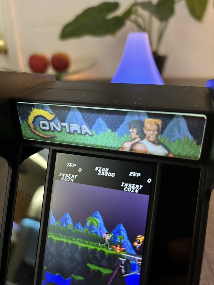 My Arcade Contra Micro Player, Fully Playable, Allows CO/VS Link for CO-OP