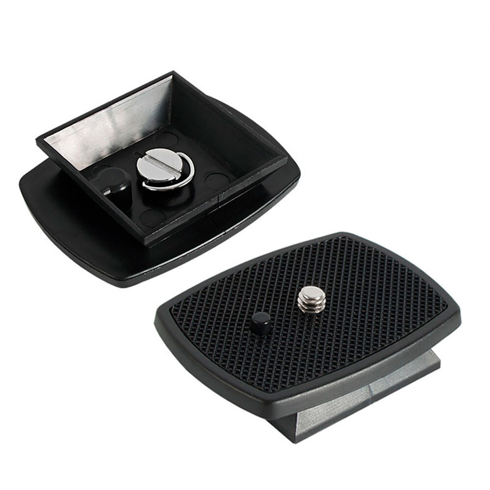 2pcs Tripod Quick Release Plate Screw Adapter Mount Head For DSLR Fast Camera us