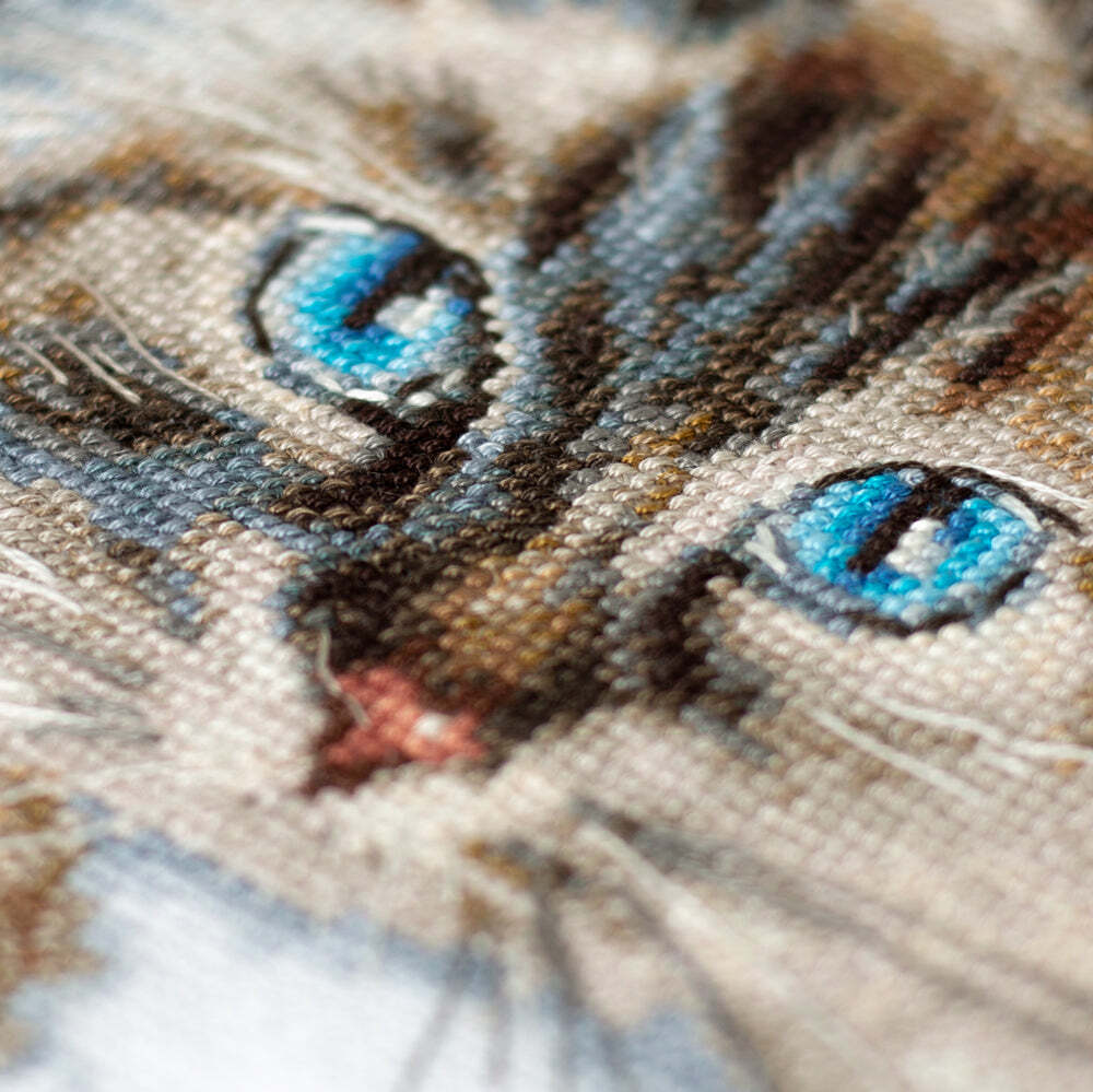 Magic Needle Counted Cross-Stitch Kit Fluffy Happiness 260-170