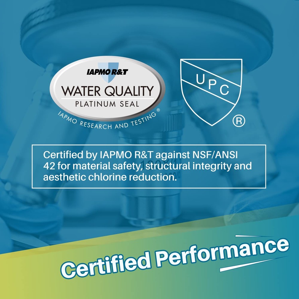 2-Pack RV Inline Water Filter KDF Activated Carbon Replacement for Camco 4004...