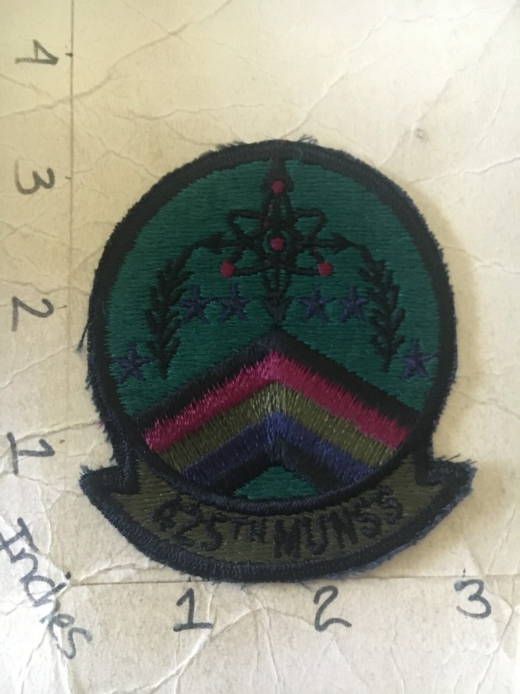 USAF 425th MUNSS Squadron subdued patch 6/3/25