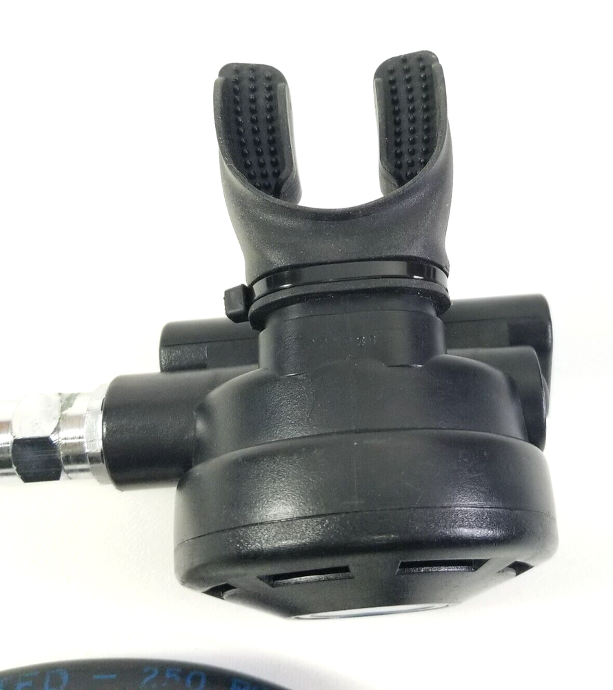 Oceanic Alpha Primary or Octo Second 2nd Stage Regulator Scuba Dive Black NICE!