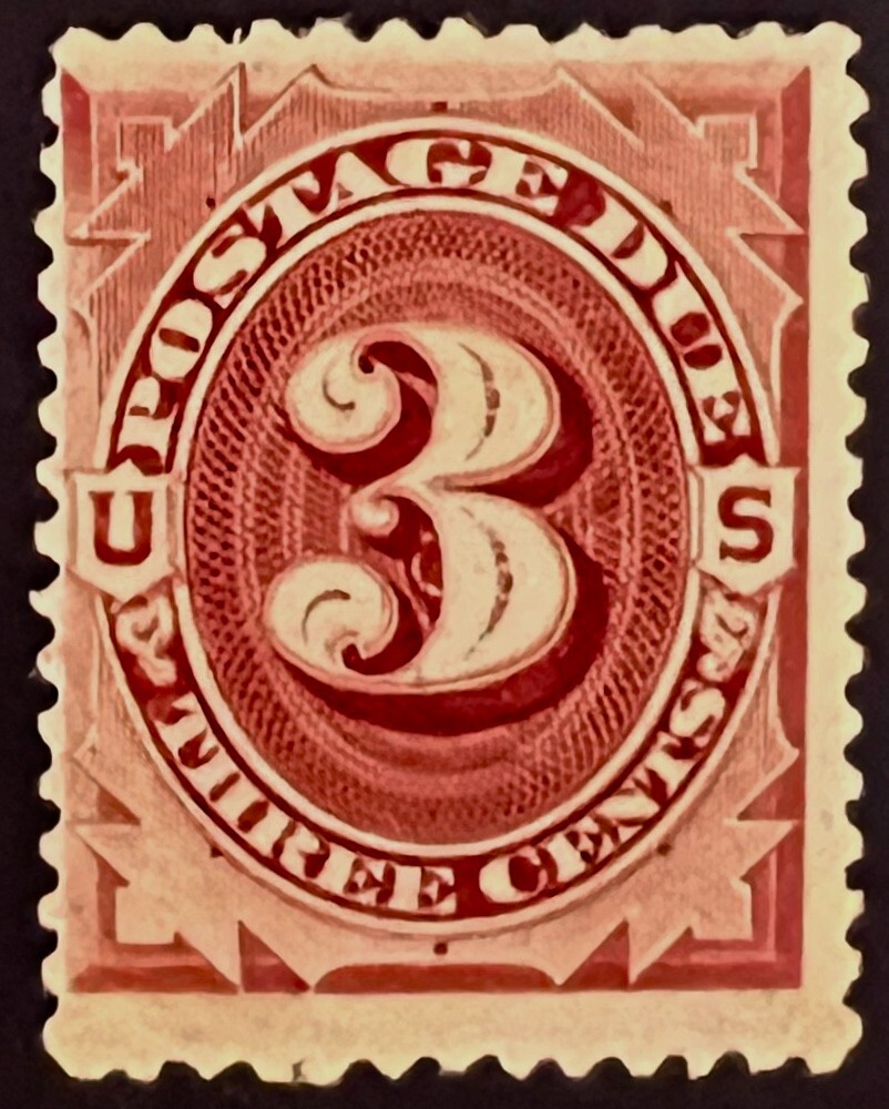 US #J24 3c POSTAGE DUE MINT MOGH cv $68