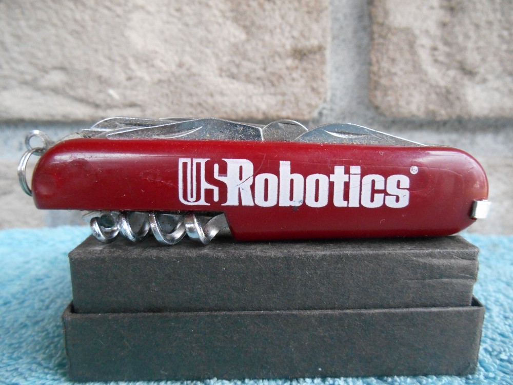 MULTI TOOL Pocket Knife 13 Functions Red Stainless China FOR US ROBOTICS.