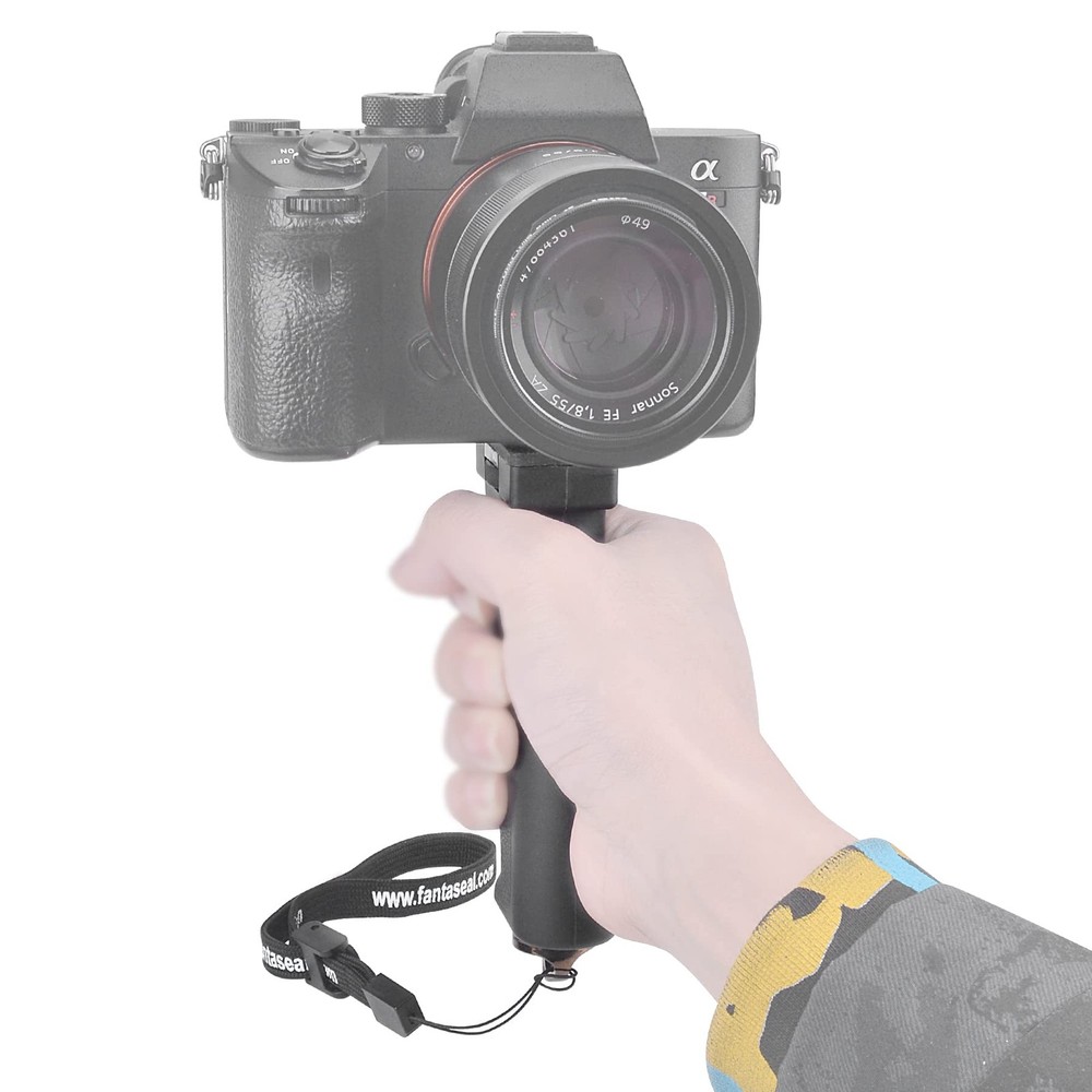 Universal Ergonomic DSLR Mirrorless Camera Camcorder Monocular Hand Grip