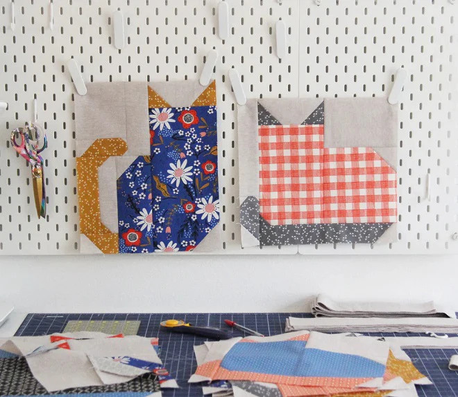 Kitty Cats Quilt Pattern by Cluck Cluck Sew