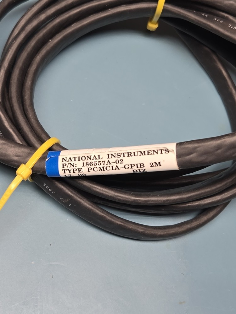 National Instruments PCMCIA-GPIB Interface Card With Cable And Adapter