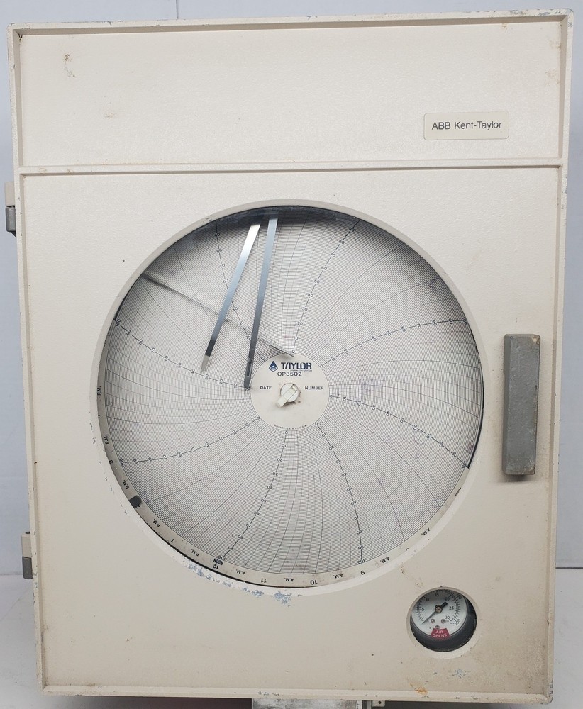 ABB Kent Taylor Fulscope Chart Recorder OP 3502 Untested