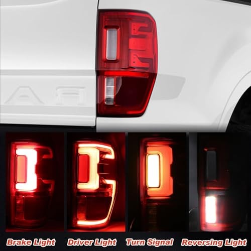 LED Tail Light w/Blind Spot Compatible With Left Driver Side With blind spots