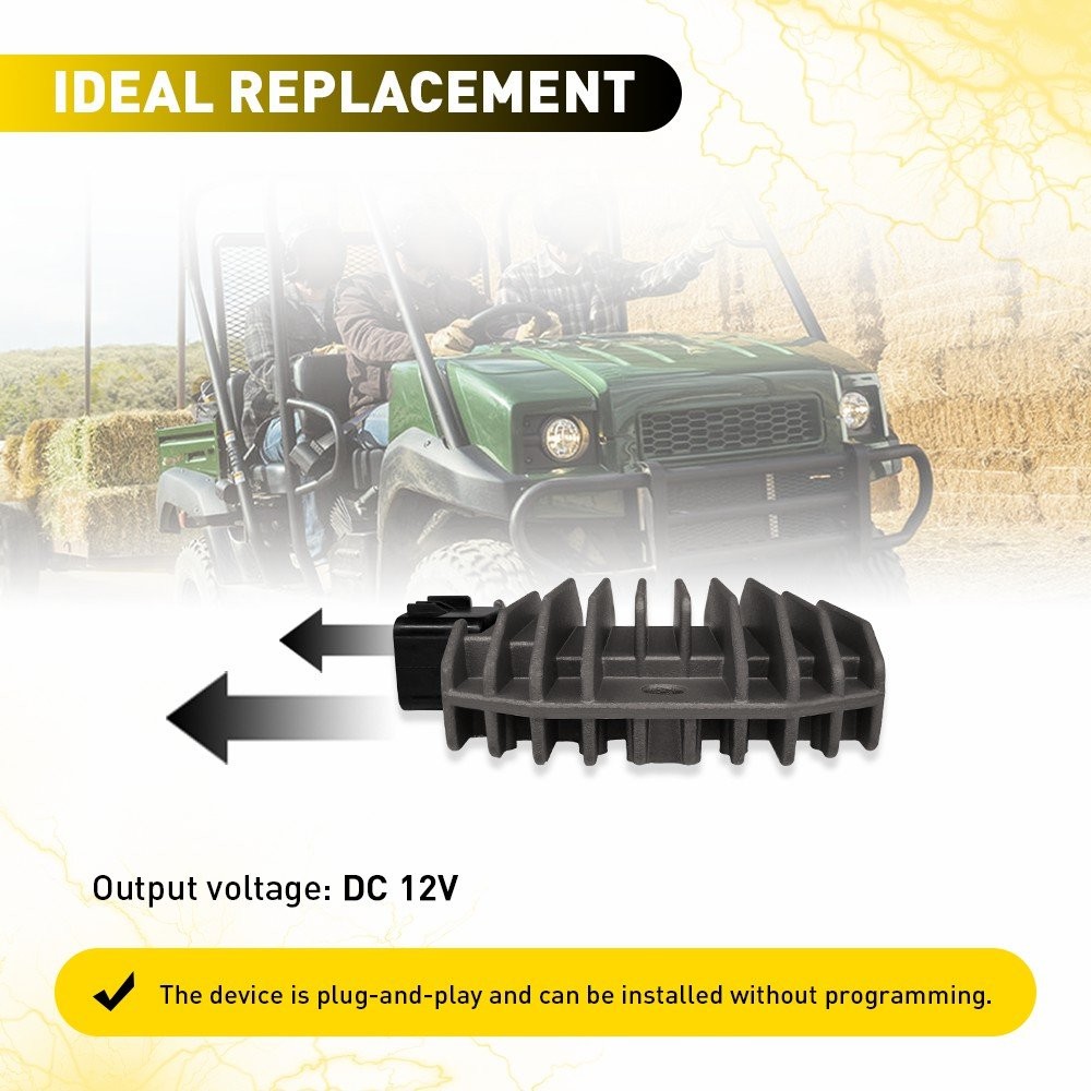 For Kawasaki MULE 4010 KAF620 Voltage Regulator Rectifier High Quality Replace Y