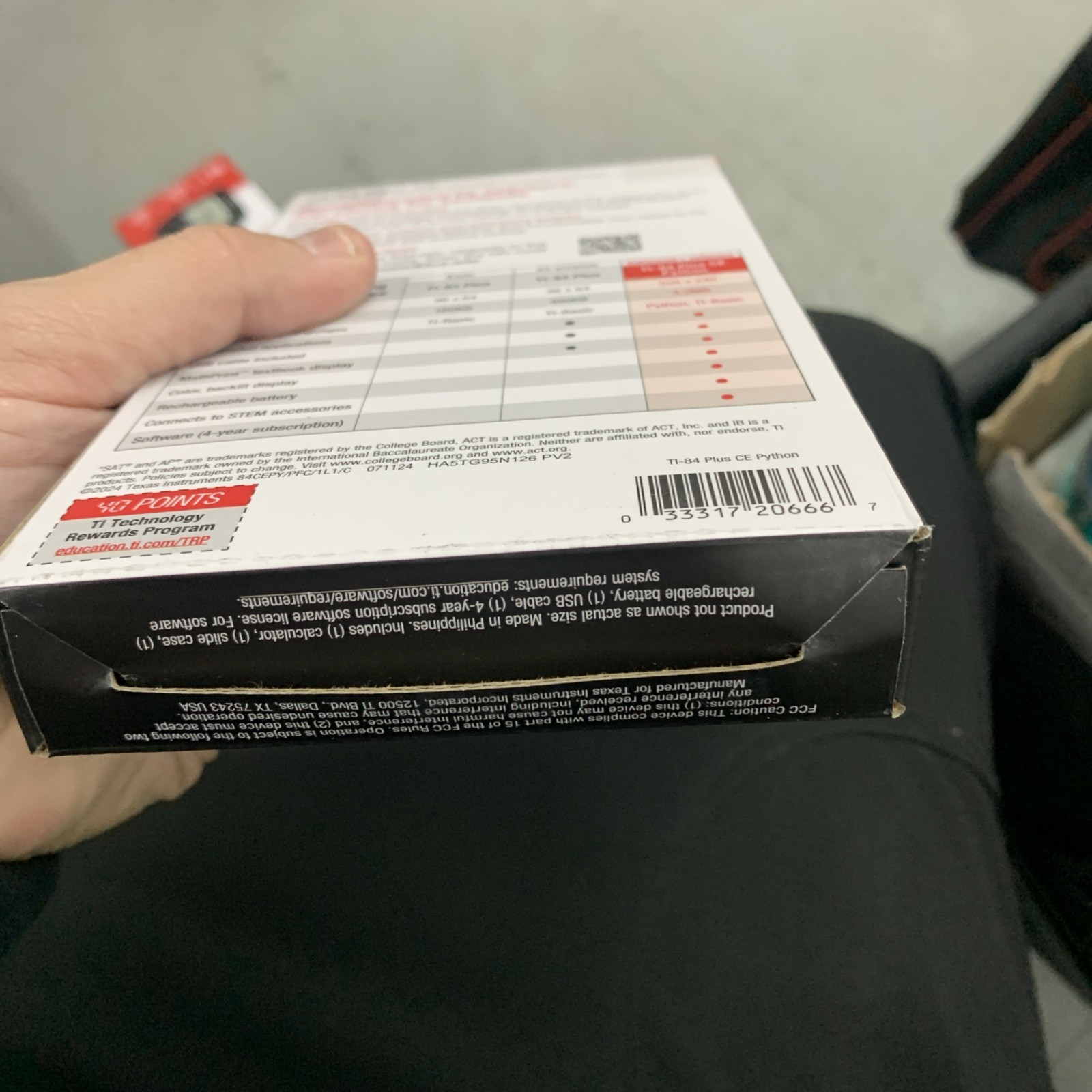 Texas Instruments TI-84 Plus CE Python Graphing Calculator Black Brand New