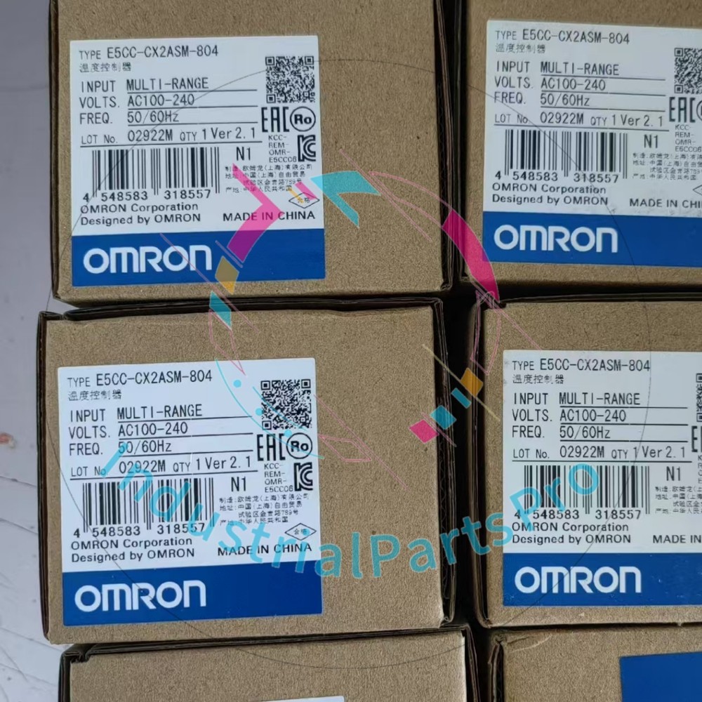 1 PCS OMRON E5CC-CX2ASM-804 100-240VAC New in box Temperature Controller