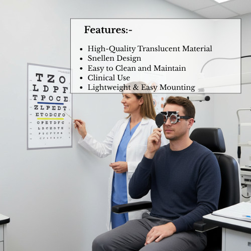 Snellen Translucent Eye Chart