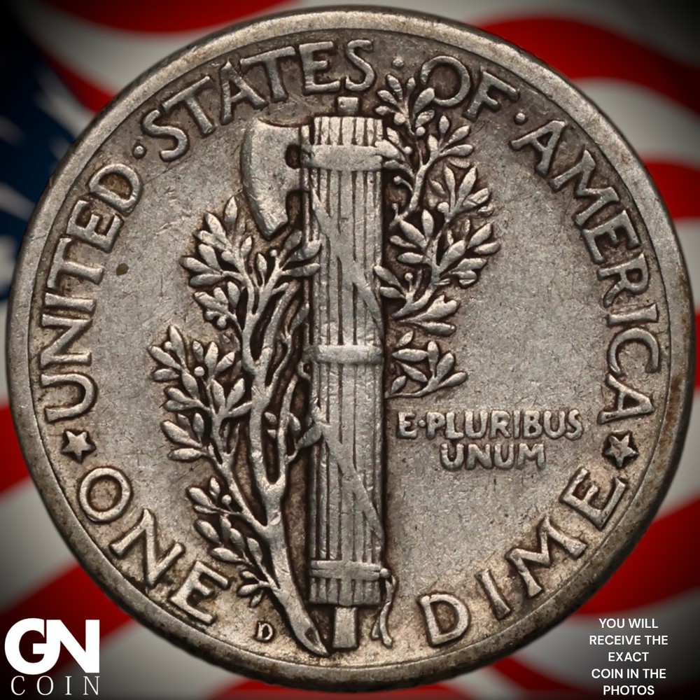 1926 D Mercury Dime A2875
