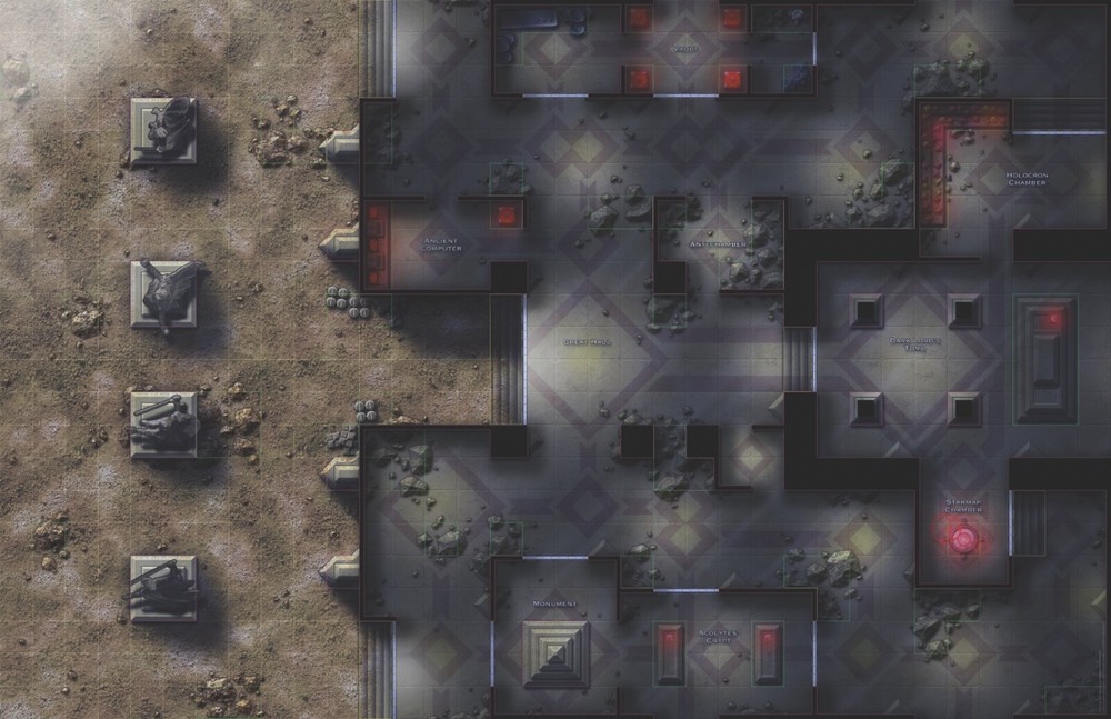 Scifi RPG Poster Maps