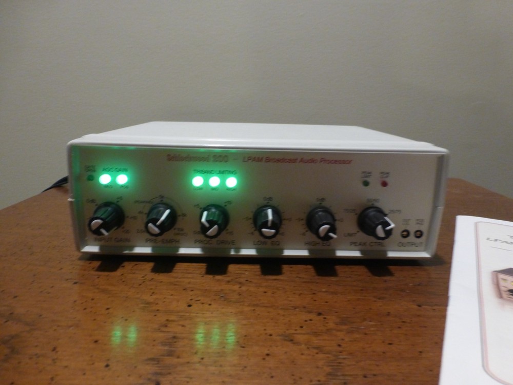 Low Power Part 15 AM Broadcast Audio Processor by Schlockwood