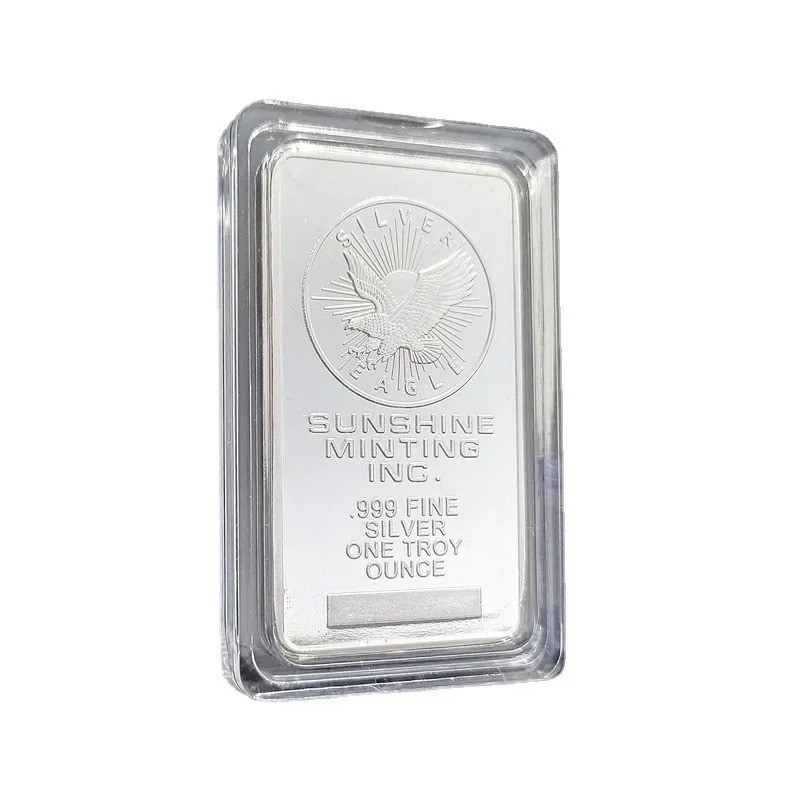 1 oz Sunshine Minting Silver Bar – .999 Fine Sealed Bullion – Troy Ounce