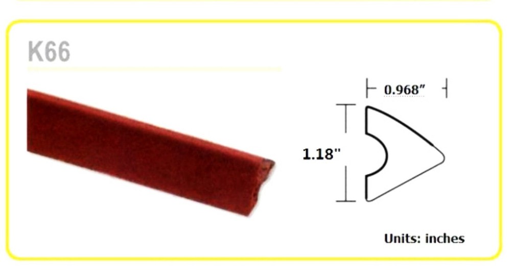 Pool Table Rubber Rail Cushion Bumpers Set for 8 Ft