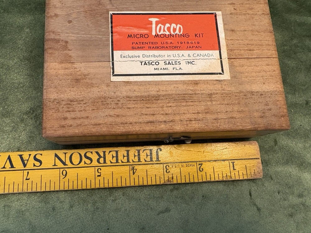 Vintage Tasco Microscope Mounting Kit