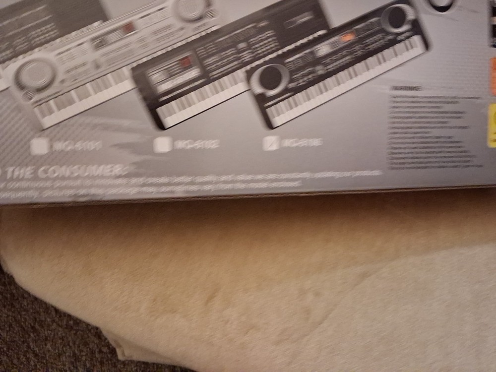 61 Key Electronic Keyboard