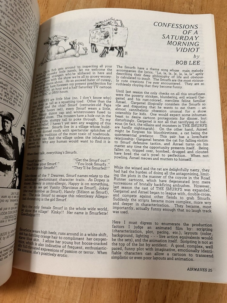 #1S Last issue AIRWAVES 1984