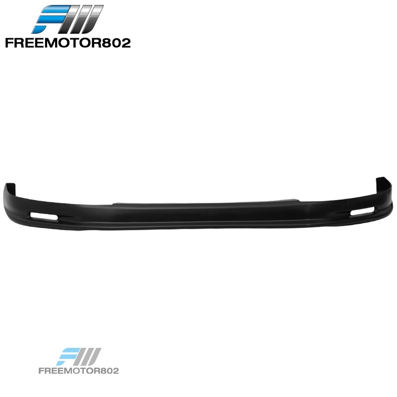 Fits 99-00 Honda Civic EK EK9 Mugen 2/3/4DR Black Front Bumper Lip Splitter - PP