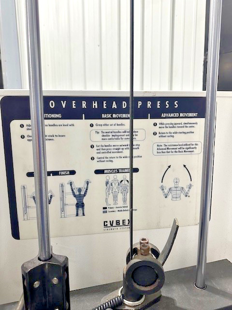 Cybex | VR2 Overhead Press