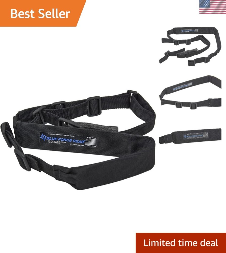 Vickers 2-Point Padded Combat Sling, Black
