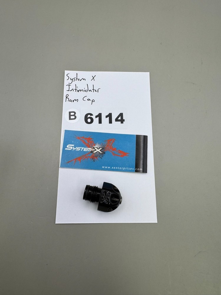 System X Intimidator Ram Cap-Gloss Black