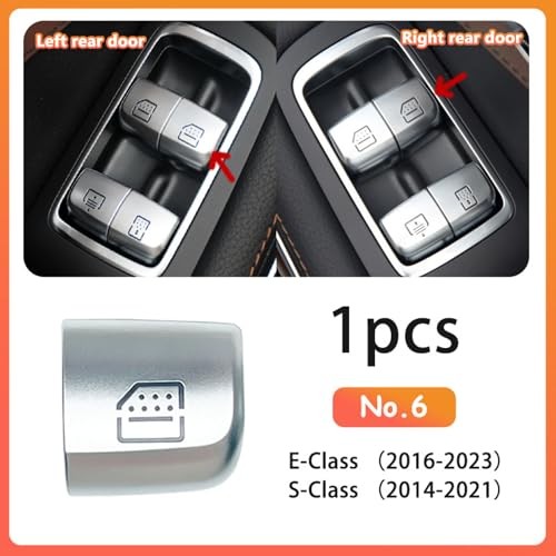 Master Power Window Rear Passengers Side Switch Button Compatible with NO.6