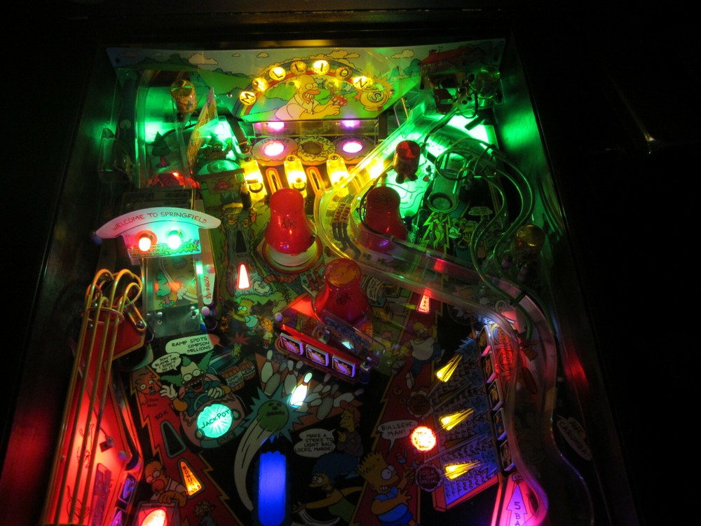 SIMPSONS Pinball - NON GHOSTING LED Lighting Kit custom SUPER BRIGHT KIT