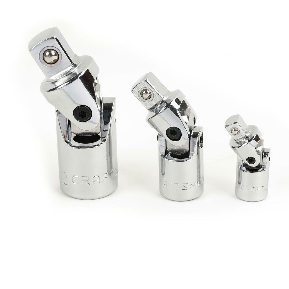 Craftsman 3 Piece Universal Joint Set Socket