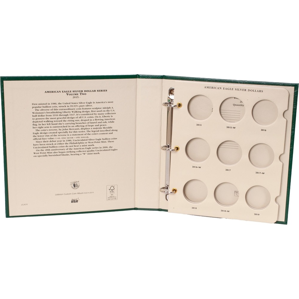 2015-Date Silver Eagle Album
