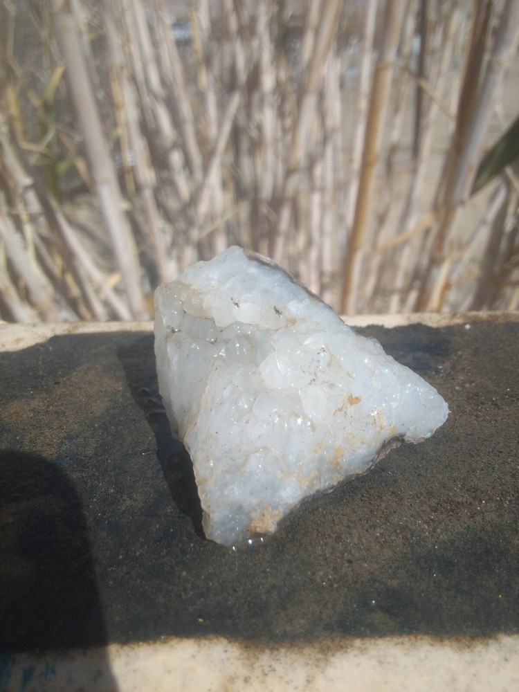 Quartz Crystal Specimen With Host Attached Collect Display