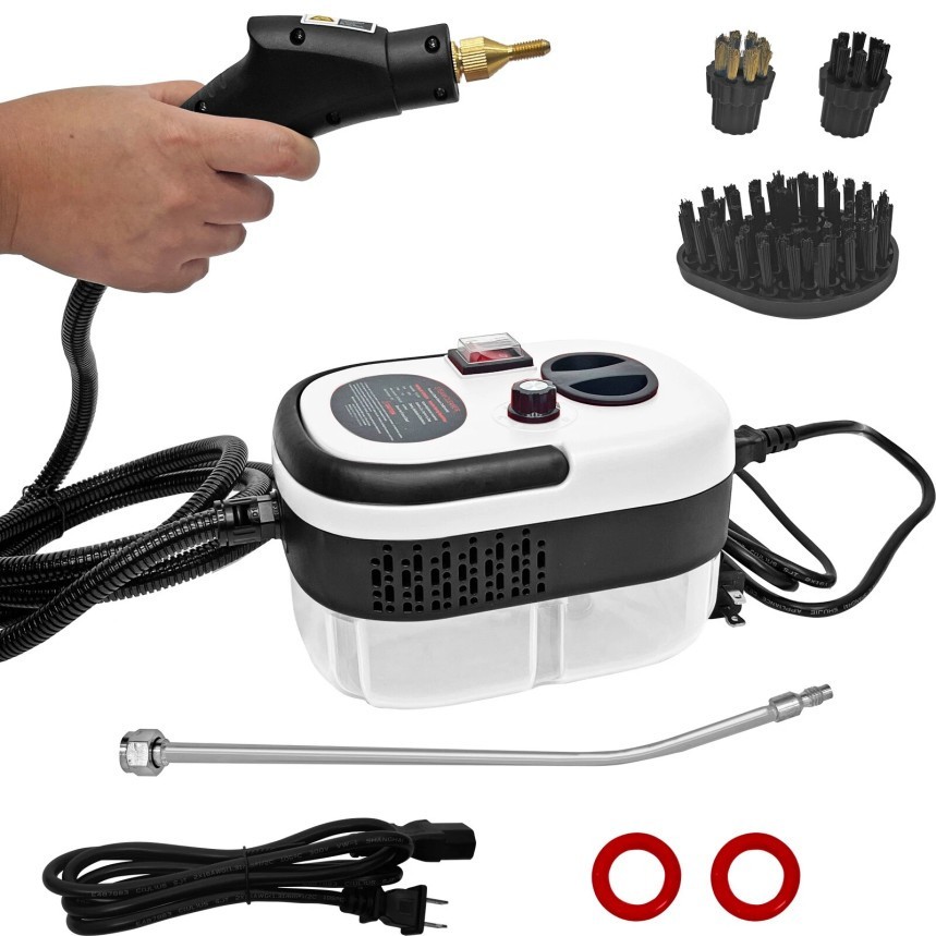 2500W Handheld High Temp Steam Cleaner High Pressure Cleaning Machine Home ##