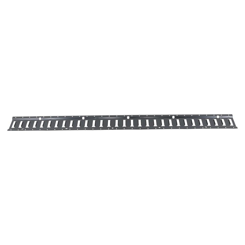 Carbon Steel Silver Black Replacement 24 Pack 5' E Track Tie Down Rail Kit