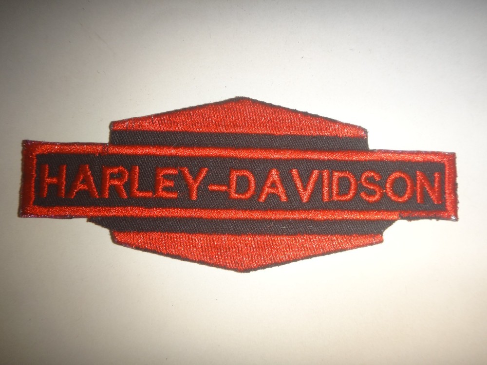 Iconic American Motorcycle HARLEY-DAVIDSON Machine Embroidered Patch