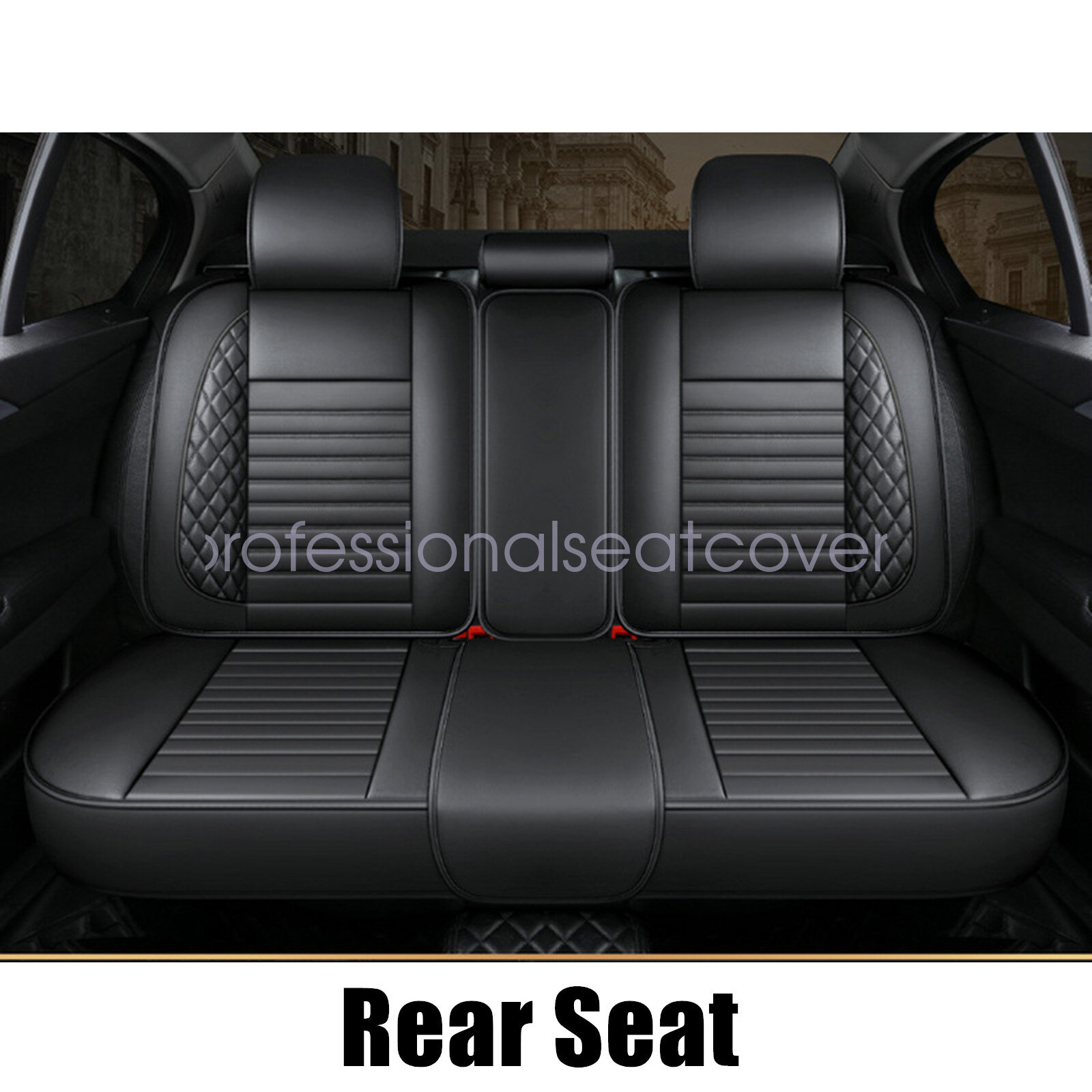 For Nissan Rogue 2010-2023 Full Set Car 5-Seat Covers Waterproof Leather Cushion
