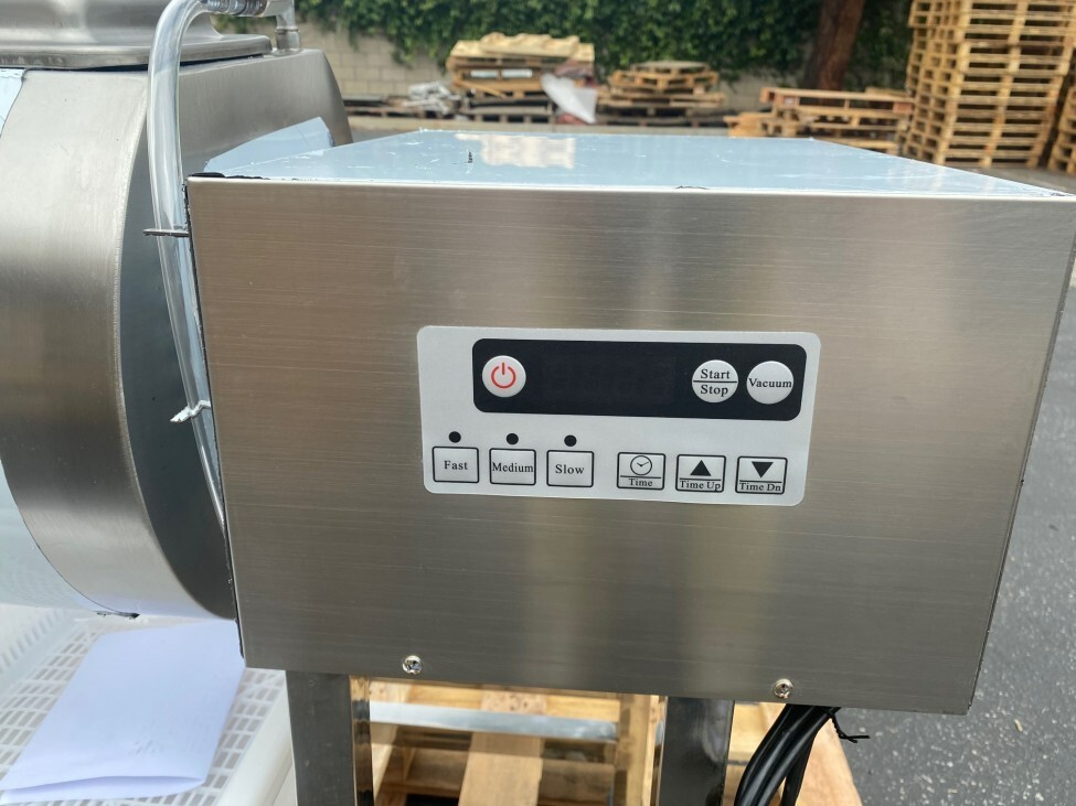 Meat Poultry Tumbler Marinator Mixer Machine S/S with Bloating 110V 60HZ