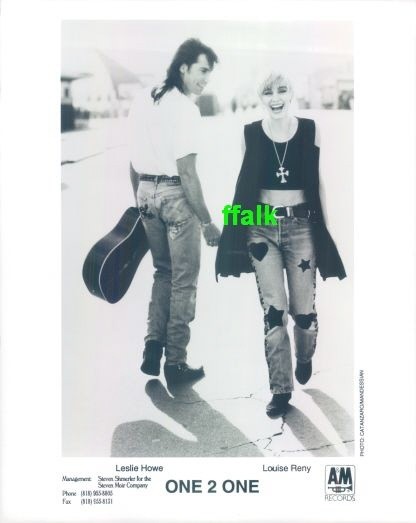 Press Photo: ONE 2 ONE 8x10 B&W