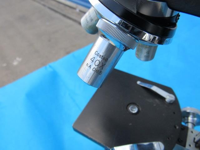 UNITRON MSA 18322 40X MICROSCOPE USED