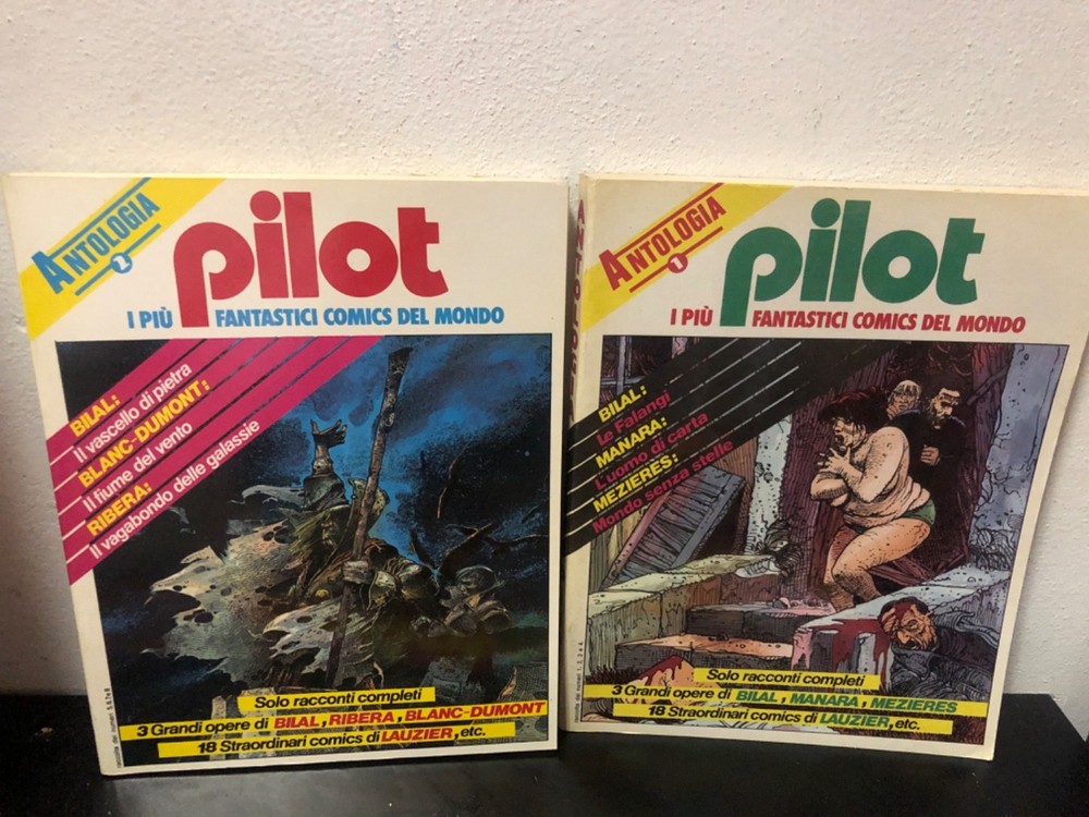 1981 MIXED PILOT COMIC BOOK LOT
