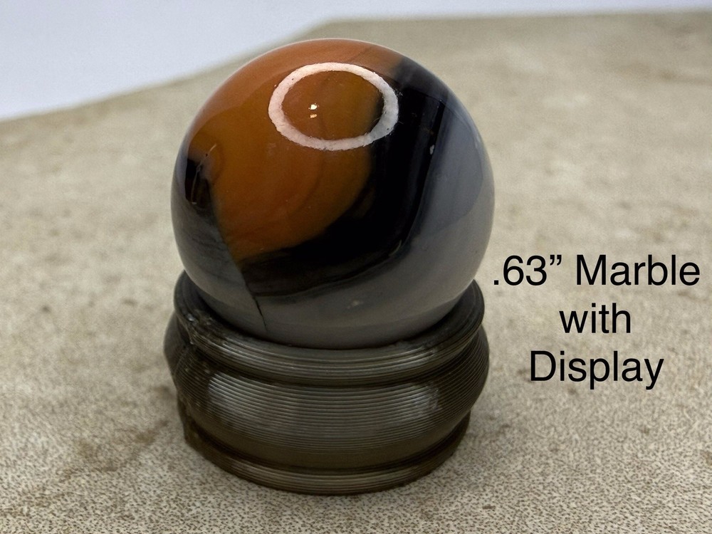 Glass Marble With Display Included  lot #8334
