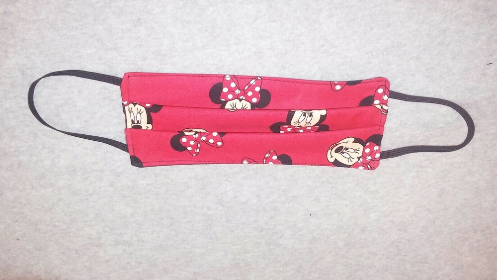 Handmade Fabric Face Mask - Reusable Disney Mouse
