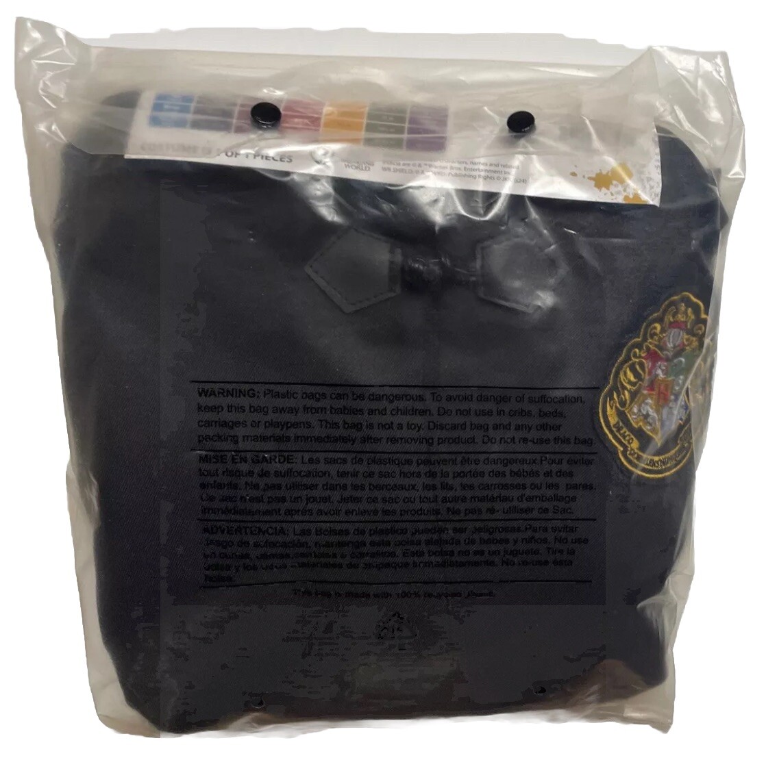 🧙Harry Potter House Robe •Hogwarts Robe By Disguise One Size Kids’ Fit XS - 2XL